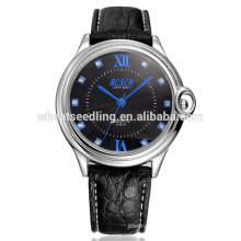 Yiwu hot sale trend design quartz mens leather wrist watch